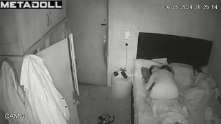 Amateur Estonian couple fuck in their daughter’s room hidden camera