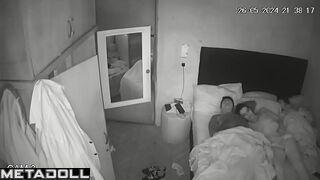 Amateur Estonian couple fuck in their daughter’s room hidden camera