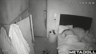 Amateur Estonian couple fuck in their daughter’s room hidden camera