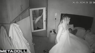 Amateur Estonian couple fuck in their daughter’s room hidden camera
