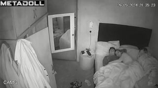 Amateur Estonian couple fuck in their daughter’s room hidden camera