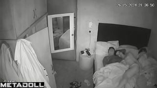 Amateur Estonian couple fuck in their daughter’s room hidden camera