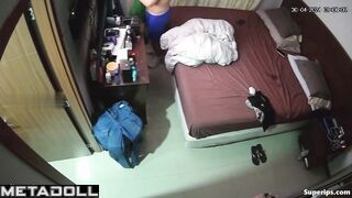 Busty Latina woman receives oral sex