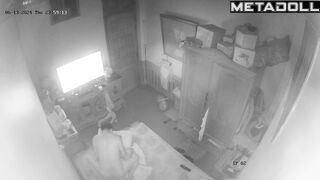 My French parents fuck in a hotel on vacation hidden IP camera