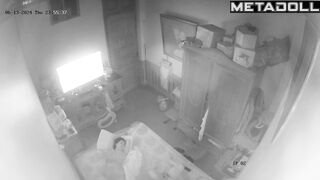 My French parents fuck in a hotel on vacation hidden IP camera