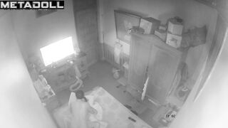 My French parents fuck in a hotel on vacation hidden IP camera