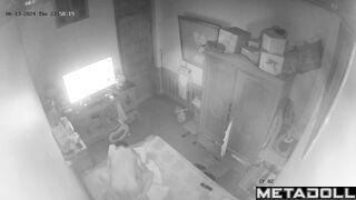 My French parents fuck in a hotel on vacation hidden IP camera