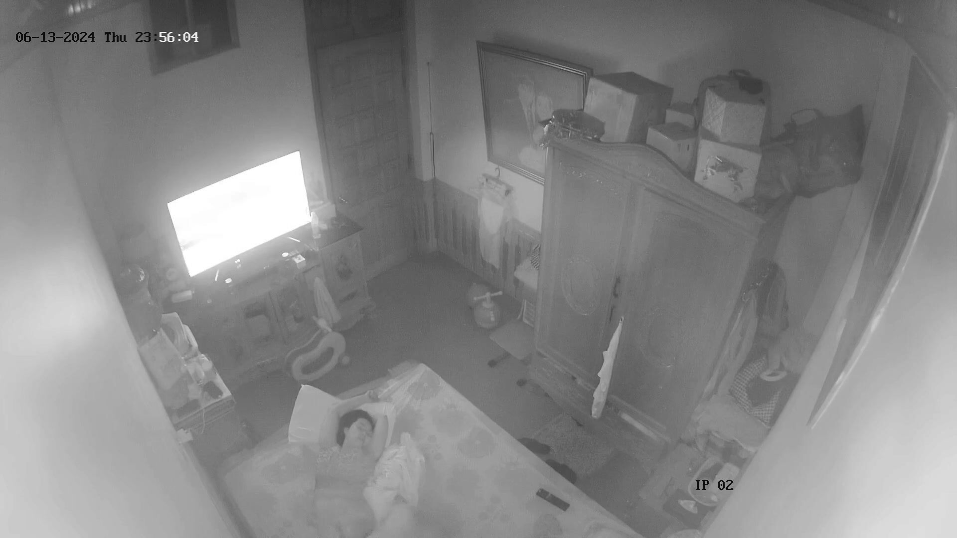 My French parents fuck in a hotel on vacation hidden IP camera  