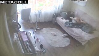 Naked Welsh brunette mother fingers her pussy while dreaming of blowjob porn