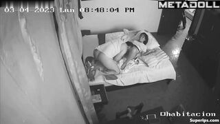 Brunette Latina girl receives oral sex