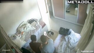 Petite brunette girl gets fucked by her boyfriend