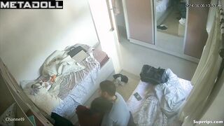 Petite brunette girl gets fucked by her boyfriend