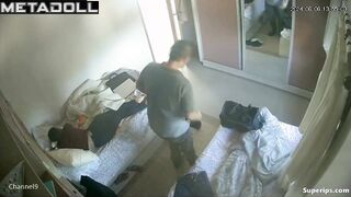 Petite brunette girl gets fucked by her boyfriend