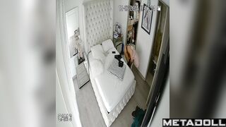 Innocent Italian brunette pornstar changes her panties before masturbating