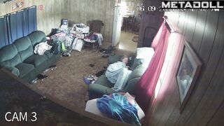 Chubby busty German babysitter fingers her clitoris while watching porn with a vibrator