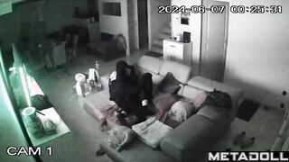 Amazing Taiwanese newly married couple fuck in their daughter’s room spy cam