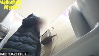 Wandering Voyeur - Mall Toilet-446