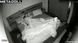 Gorgeous Italian milf fucked in her bed