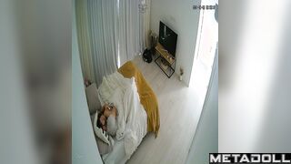 Skinny Swiss brunette MILF fucks her ex-husband online