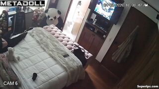 Hot Latin busty girl rides her boyfriend