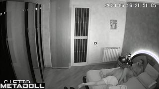 Old Romanian blonde MILF fucks a young guy hidden cam