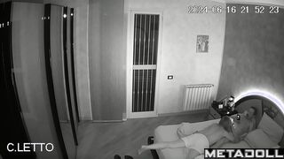 Old Romanian blonde MILF fucks a young guy hidden cam