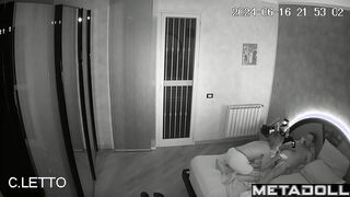 Old Romanian blonde MILF fucks a young guy hidden cam