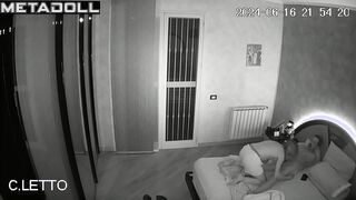 Old Romanian blonde MILF fucks a young guy hidden cam