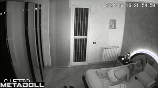 Old Romanian blonde MILF fucks a young guy hidden cam