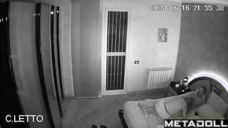 Old Romanian blonde MILF fucks a young guy hidden cam