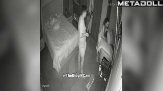 New couple having sex before going to sleep online