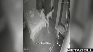 New couple having sex before going to sleep online