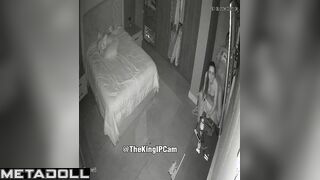 New couple having sex before going to sleep online