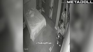 New couple having sex before going to sleep online