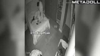 Naked French brunette mature mom forces her husband to cum hidden cam