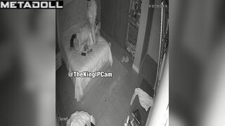 Naked French brunette mature mom forces her husband to cum hidden cam