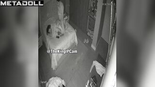 Naked French brunette mature mom forces her husband to cum hidden cam