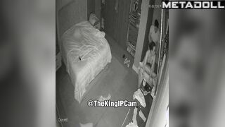 Real Russian newly married couple have an intimate sex spy cam record
