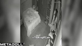Real Russian newly married couple have an intimate sex spy cam record