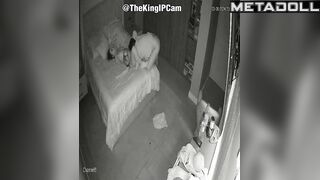 My girlfriend's parents fuck in their bed wildly HD
