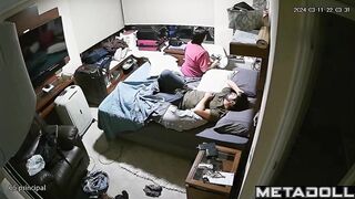 Latina busty girl rides her boyfriend