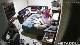 Latina busty girl rides her boyfriend