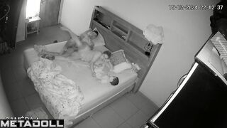 My girlfriend's parents have an intimate sex recording