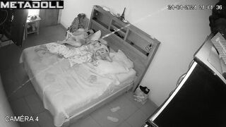 Busty Turkish blonde wife gets fucked on the floor hidden IP camera