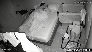 Big tits Scottish brunette mature mom gets fucked in her daughter’s room voyeur cam