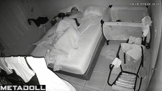 Big tits Scottish brunette mature mom gets fucked in her daughter’s room voyeur cam