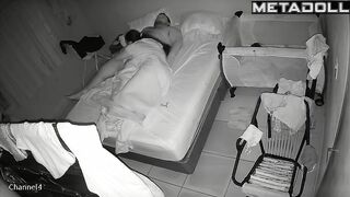 Big tits Scottish brunette mature mom gets fucked in her daughter’s room voyeur cam