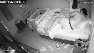 Cheating Portuguese brunette wife pleases her husband spy cam record