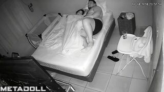 Amazing Welsh mature couple fuck in their bedroom spy cam record