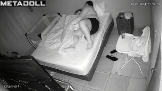 Amazing Welsh mature couple fuck in their bedroom spy cam record